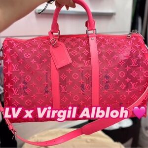 LOUIS VUITTON VIRGIL ALBLOH DUFFEL BAG